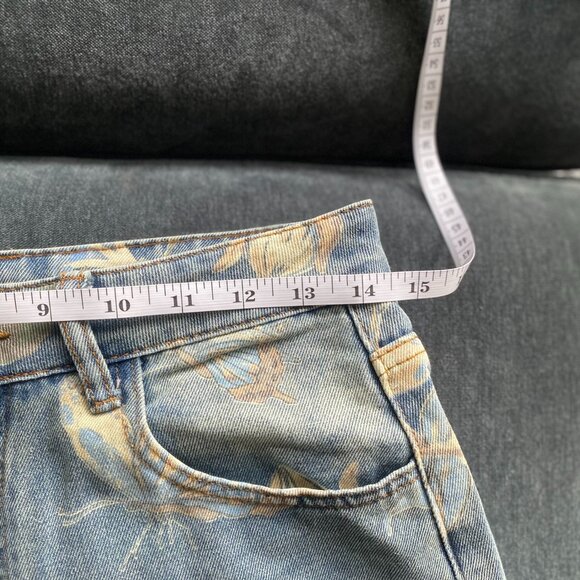 Aelfric Eden Floral Baggy Jeans, Size 27 - Picture 5 of 11